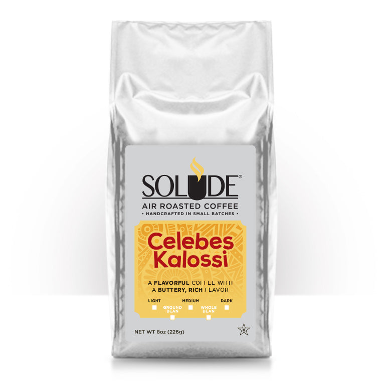 Celebes Kalossi air roasted coffee