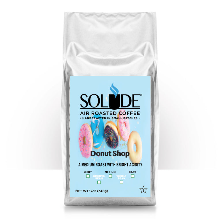 air roasted coffee donut shop